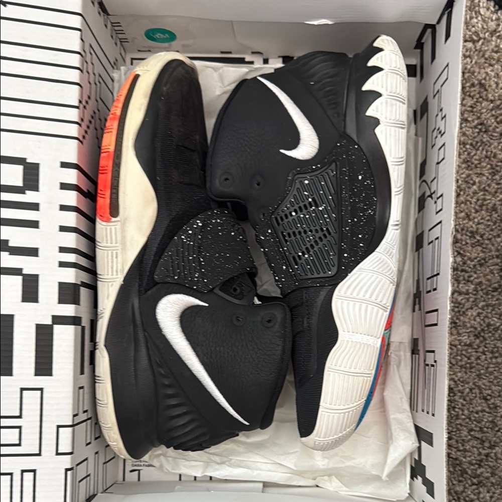 Nike Black and White Kyrie 2019 black and white